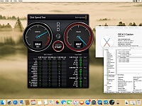 Zrzut ekranu 2016-06-22 o 17.01.55  Test sydku SSD Patriot Blast 120 GB programem Disk Speed Test.